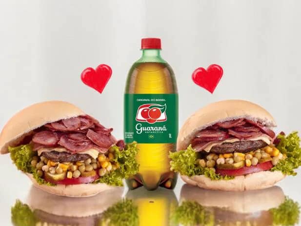 02 X Calabresa + Refrigerante + Batata Frita