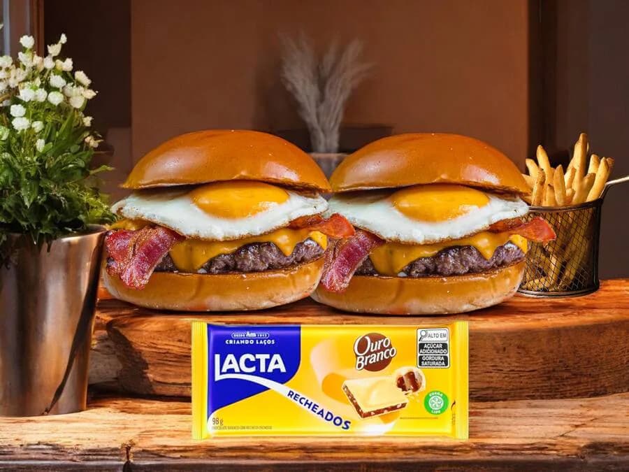 Combo Casal: Smash Bacon Egg + Chocolate + Batata Frita
