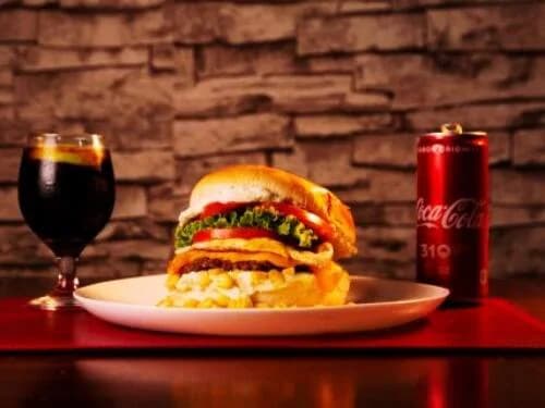 X Egg + Coca Lata + Fritas