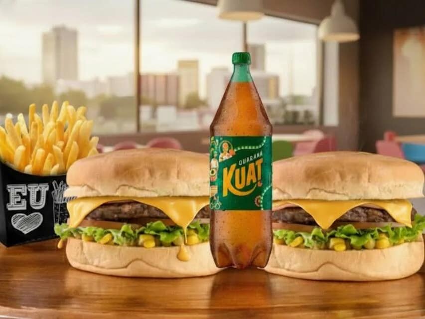 2 X Salada + Guaraná 2lt + Fritas