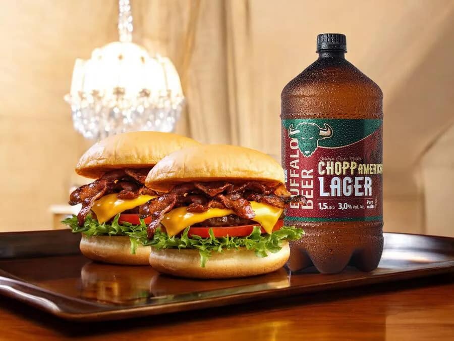 Combo Bacon Lovers: 2x Bacon + 1,5l de Chopp Buffalo Geladíssimo